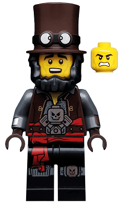 LEGO Apocalypseburg Abe The LEGO Movie 2 (Minifigure Only without Stand and Acces (tlm160) Collectible Minifigures Minifigure