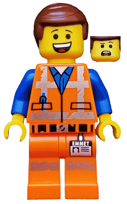 LEGO Emmet (tlm180) minifigure