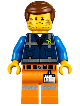 LEGO Stubble Trouble Emmet (tlm196) minifigure