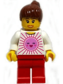 LEGO LEGO Brand Store Female Pink Sun (tls002) Promotional Minifigure