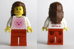 LEGO LEGO Brand Store Female Pink Sun (tls014) minifigure