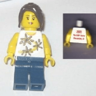 LEGO Brand Store Female, Yellow Flowers - Pleasanton, CA