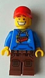 LEGO Brand Store 2012 Male - Red Brick Hoodie