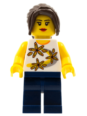 LEGO LEGO Brand Store Female Yellow Flowers (tls046) Promotional Minifigure