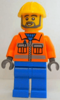LEGO LEGO Brand Store Male Construction Worker (tls047) Promotional Minifigure