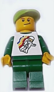 LEGO LEGO Brand Store Male Classic Space Minifigure Floating (tls062) minifigure