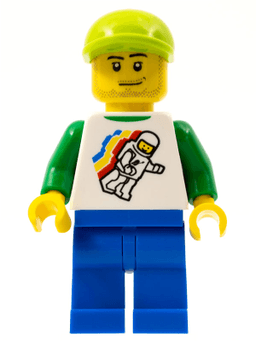 LEGO LEGO Brand Store Male Classic Space Minifigure Floating (tls066) minifigure