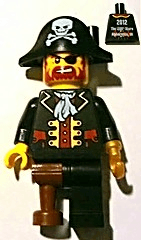 LEGO LEGO Brand Store Male Pirate Captain Brickbeard (tls075) minifigure