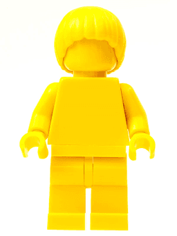 LEGO Everyone is Awesome Yellow (Monochrome) (tls104) minifigure