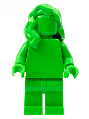LEGO Everyone is Awesome Bright Green (Monochrome) (tls105) Promotional Minifigure