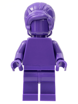 LEGO Everyone is Awesome Dark Purple (Monochrome) (tls107) minifigure