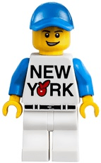 LEGO New York (Apple) Guy (tls114) minifigure