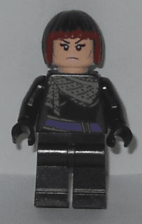Karai - Scarf and Dark Red Hair Highlights (Movie Version)