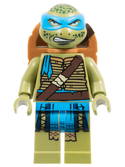 LEGO Leonardo Gritted Teeth (Movie Version) (tnt049) minifigure