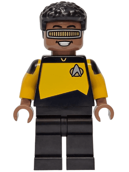 LEGO Lieutenant Commander Geordi La Forge (trek004) minifigure