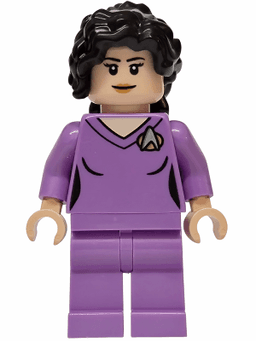 LEGO Counsellor Deanna Troi (trek007) minifigure