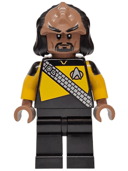 LEGO Lieutenant Worf (trek008) minifigure