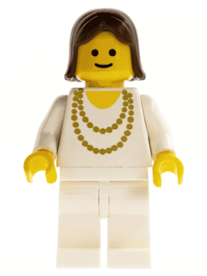 LEGO Necklace Gold (trn006) Town / City Minifigure
