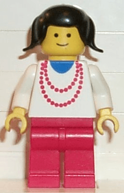 LEGO Necklace Red (trn007) Town / City Minifigure