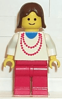 LEGO Necklace Red (trn008) Town / City Minifigure