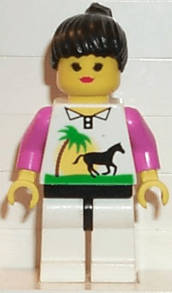 LEGO Horse and Palm (trn012) minifigure