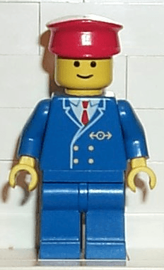 LEGO Railway Employee 1 (trn046) Trains Minifigure