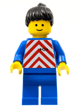 LEGO Red & White Stripes (trn071) minifigure