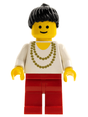 LEGO Necklace Gold (trn077) Town / City Minifigure