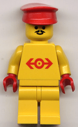 LEGO LEGO Loco Super Station Master (trn102) minifigure