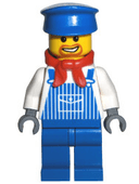 Engineer Max with Dark Bluish Gray Hands