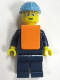 LEGO Maersk Train Workman 3 (trn151) Trains Minifigure