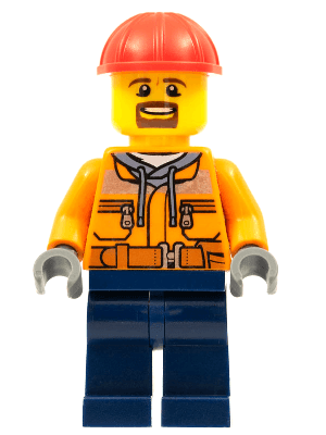 LEGO Forklift Driver (trn242) Trains Minifigure