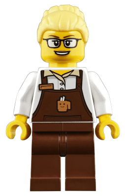 LEGO Barista (trn249) minifigure