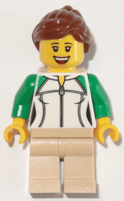 LEGO Train Passenger (trn250) minifigure