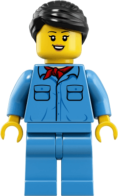 LEGO Train Worker (trn253) Trains Minifigure