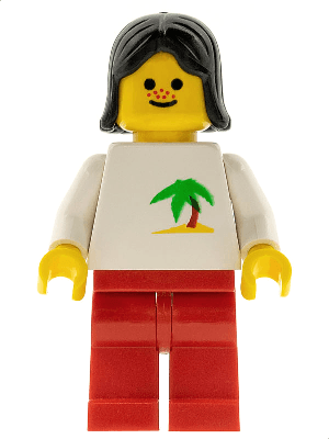 LEGO Palm Tree (twn039) Town / City Minifigure