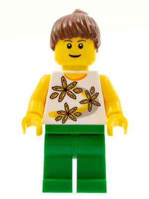 LEGO Yellow Flowers (twn064) Town / City Minifigure