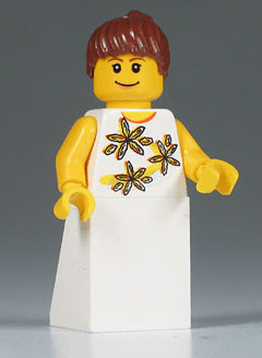 LEGO Yellow Flowers (twn065) Town / City Minifigure