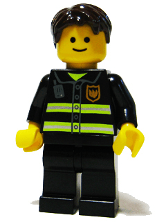 LEGO Fire (twn091) Town / City Minifigure