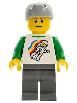 LEGO Classic Space Minifigure Floating Pattern Sports Helmet (twn113) minifigure