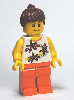 LEGO Yellow Flowers (twn126) Town / City Minifigure