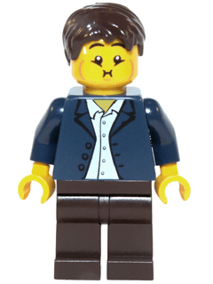 LEGO Queasy Man (twn203) Town / City Minifigure