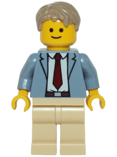 LEGO Detective Ace Brickman (twn223) minifigure