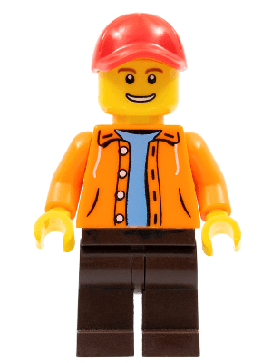 LEGO Ferris Wheel Operator (twn237) Town / City Minifigure