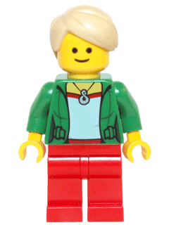 LEGO Bank Teller (twn248) Town / City Minifigure