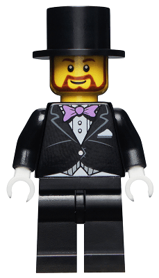 Groom, Lavender Bow
