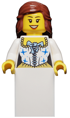 LEGO Bride (twn257) City Minifigure