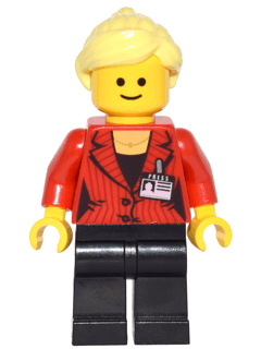 LEGO Press Woman / Reporter (twn259) minifigure