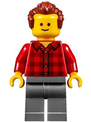 LEGO Music Store Assistant (twn274) Town / City Minifigure