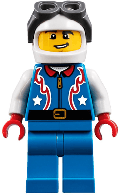 LEGO Daredevil Pilot (twn306) Town / City Minifigure